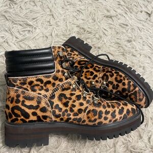 Leopard Print Timberland Boots